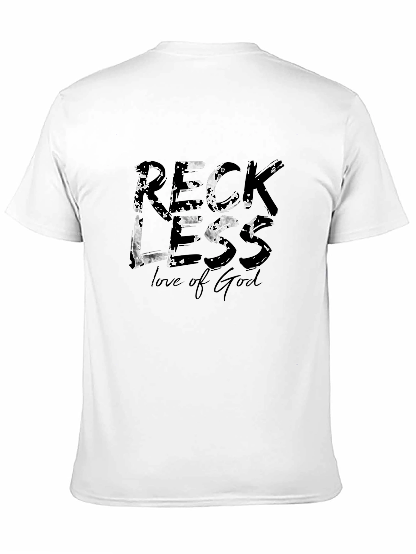 Reckless Love of God Black Graphic T-Shirt