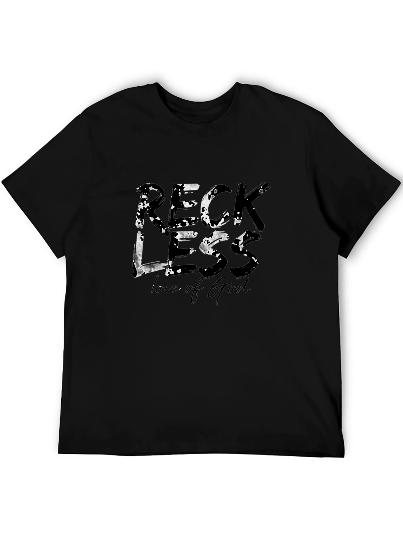 Reckless Love of God Black Graphic T-Shirt