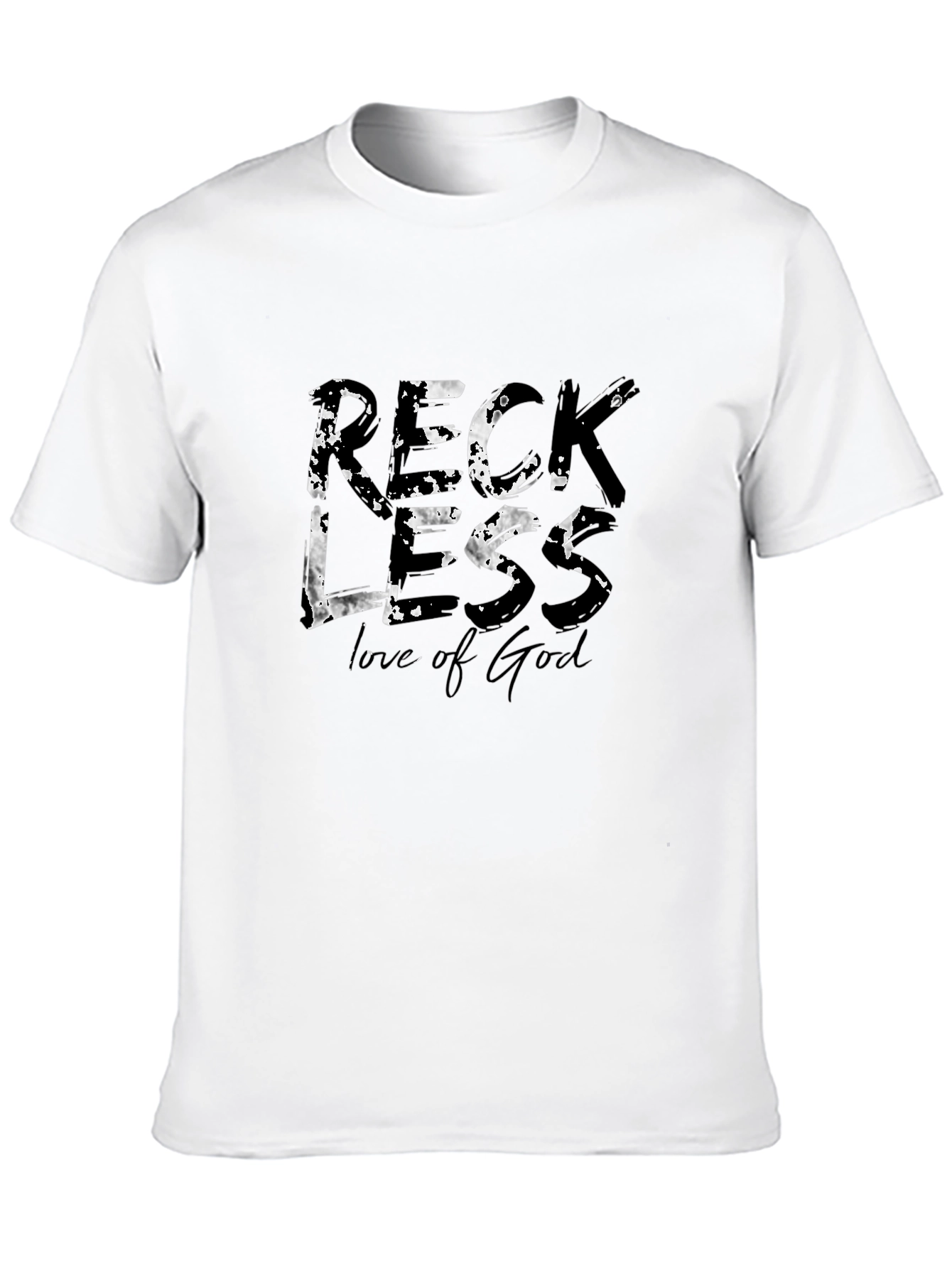 Reckless Love of God Black Graphic T-Shirt