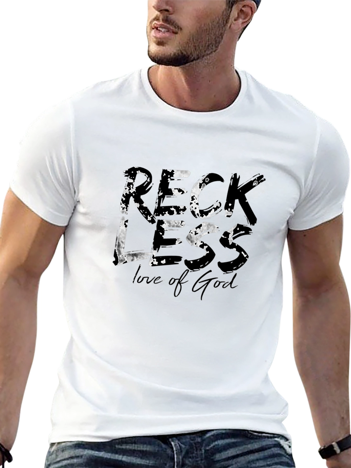 Reckless Love of God Black Graphic T-Shirt