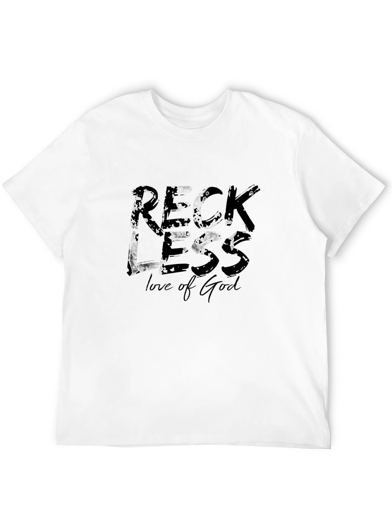 Reckless Love of God Black Graphic T-Shirt