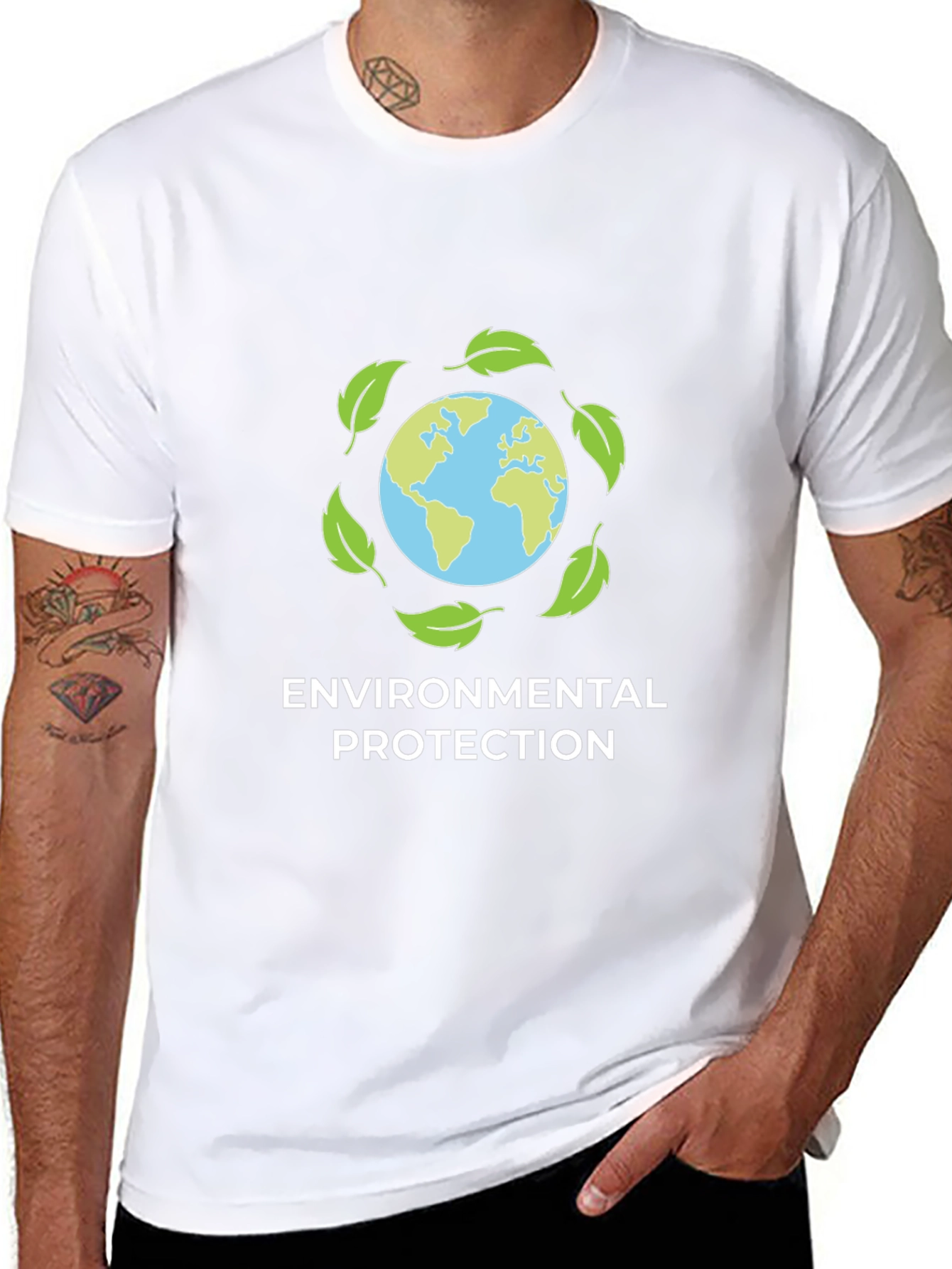 Eco-Friendly Environmental Protection Graphic Tee