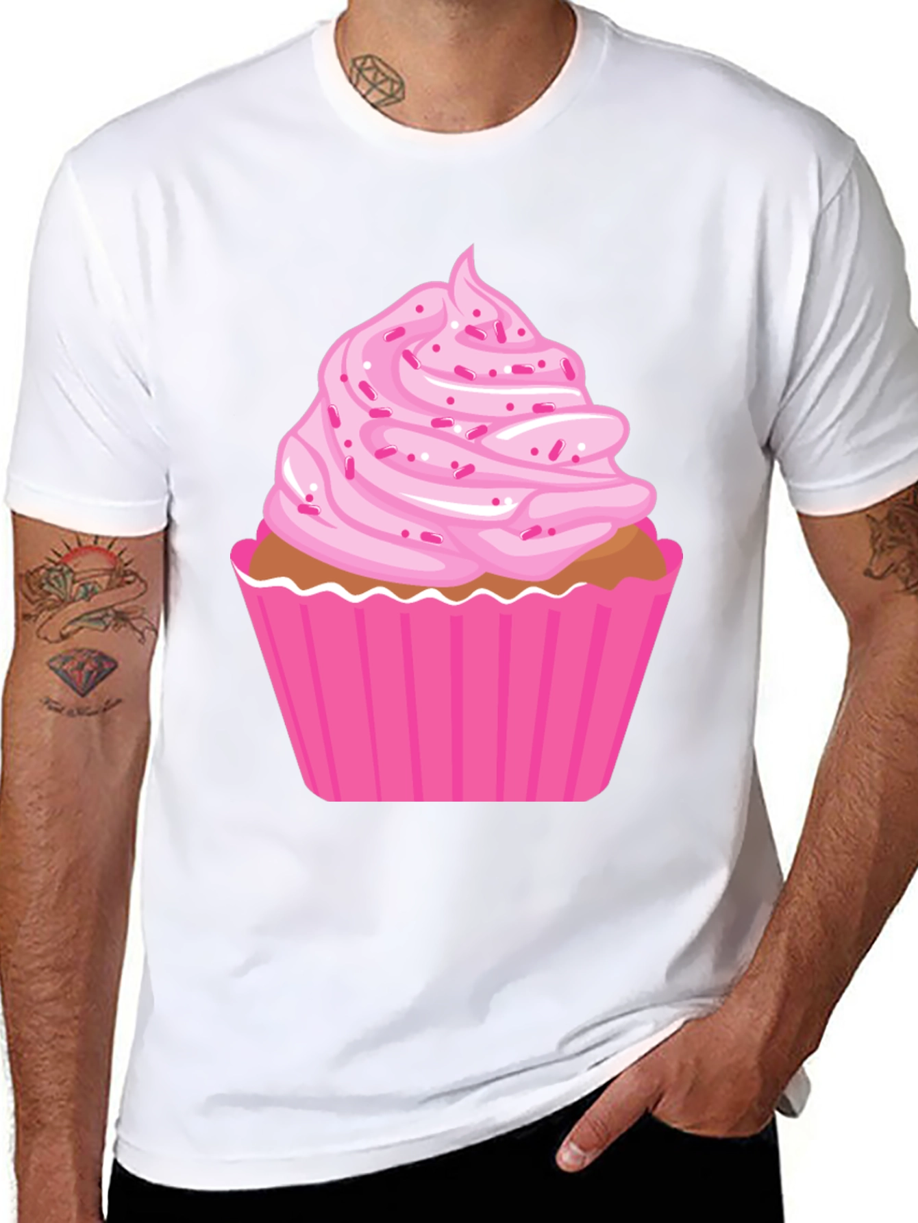 Cupcake Graphic Tee - Sweet Treat Shirt