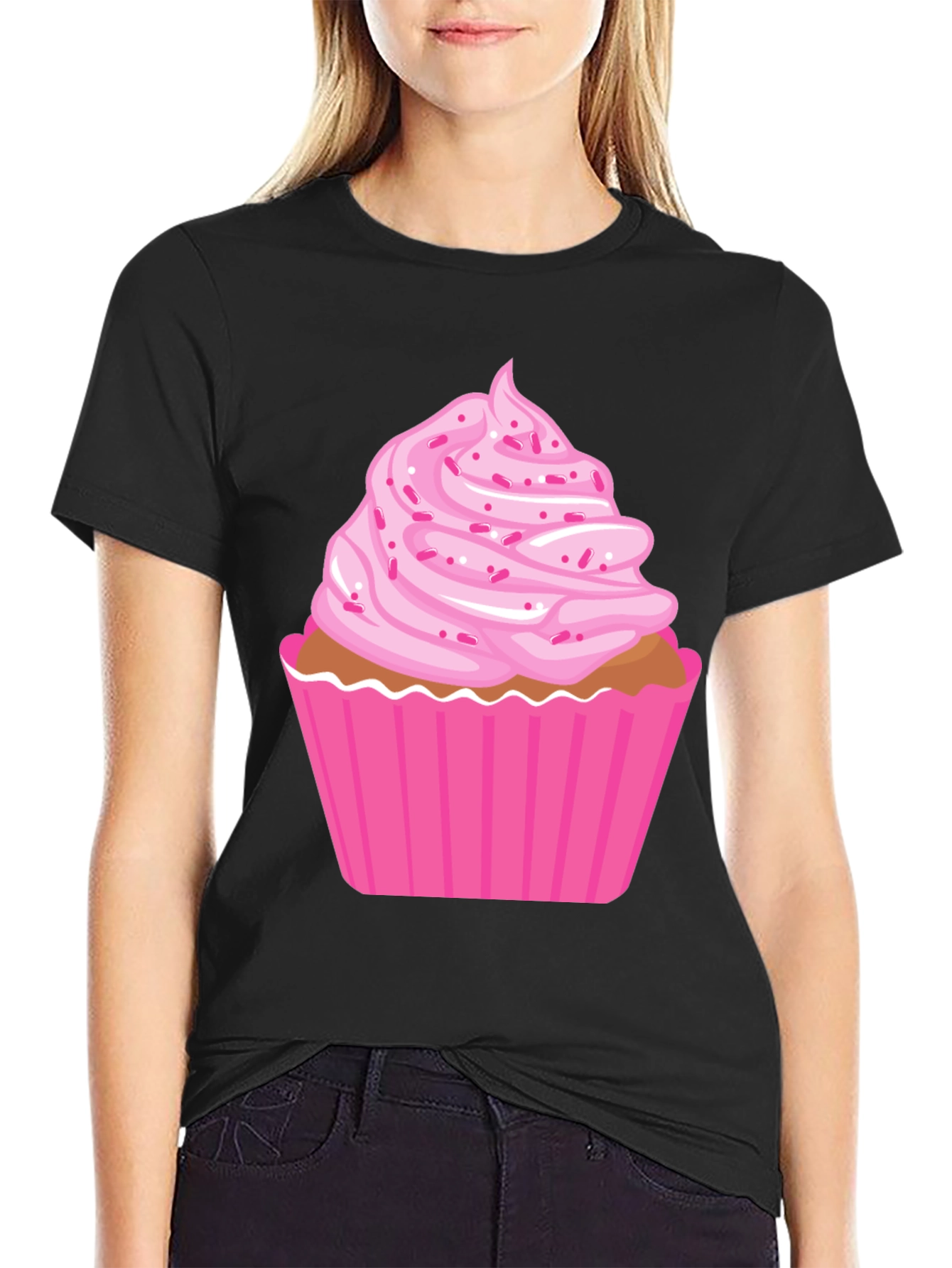 Cupcake Graphic Tee - Sweet Treat Shirt