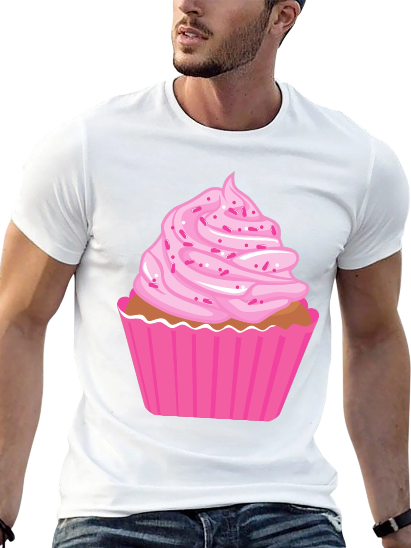 Cupcake Graphic Tee - Sweet Treat Shirt