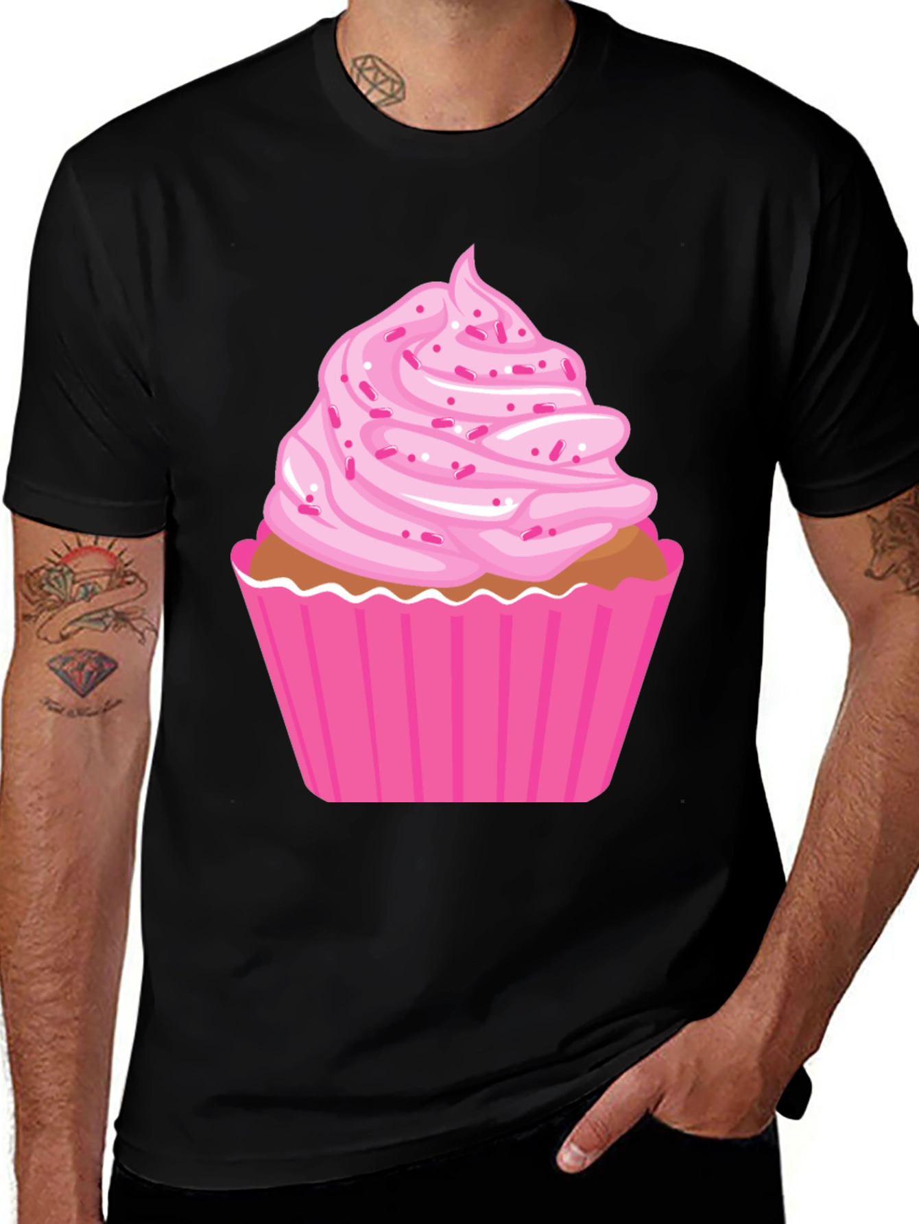 Cupcake Graphic Tee - Sweet Treat Shirt