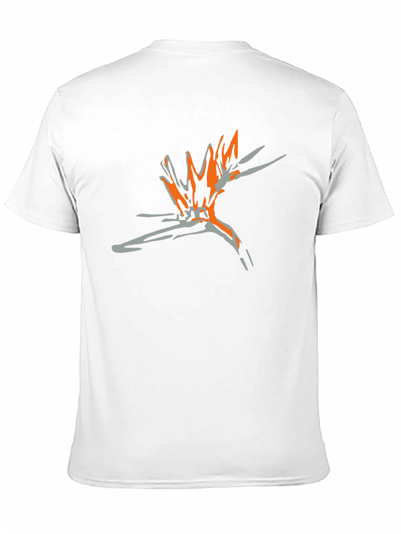 Abstract Graphic Tee - Stylish Black Cotton T-Shirt