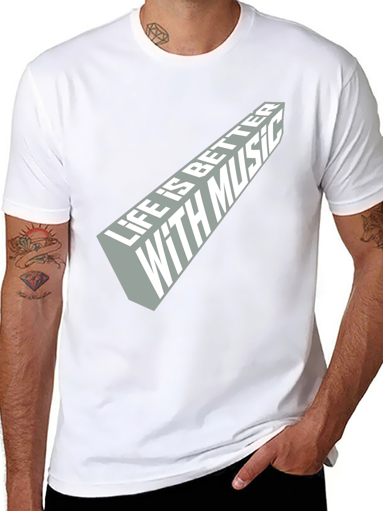 Life is Better With Music T-Shirt