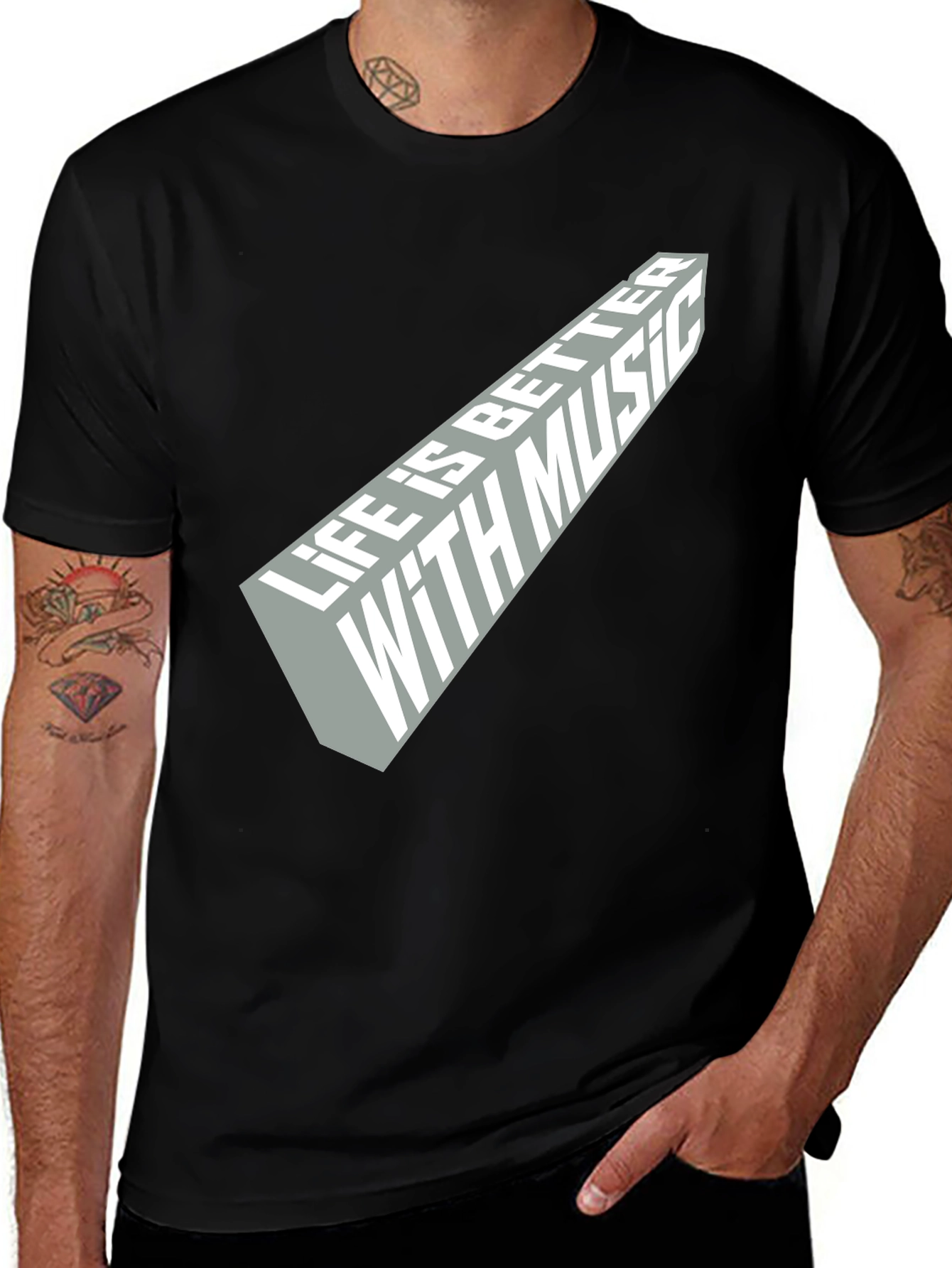 Life is Better With Music T-Shirt