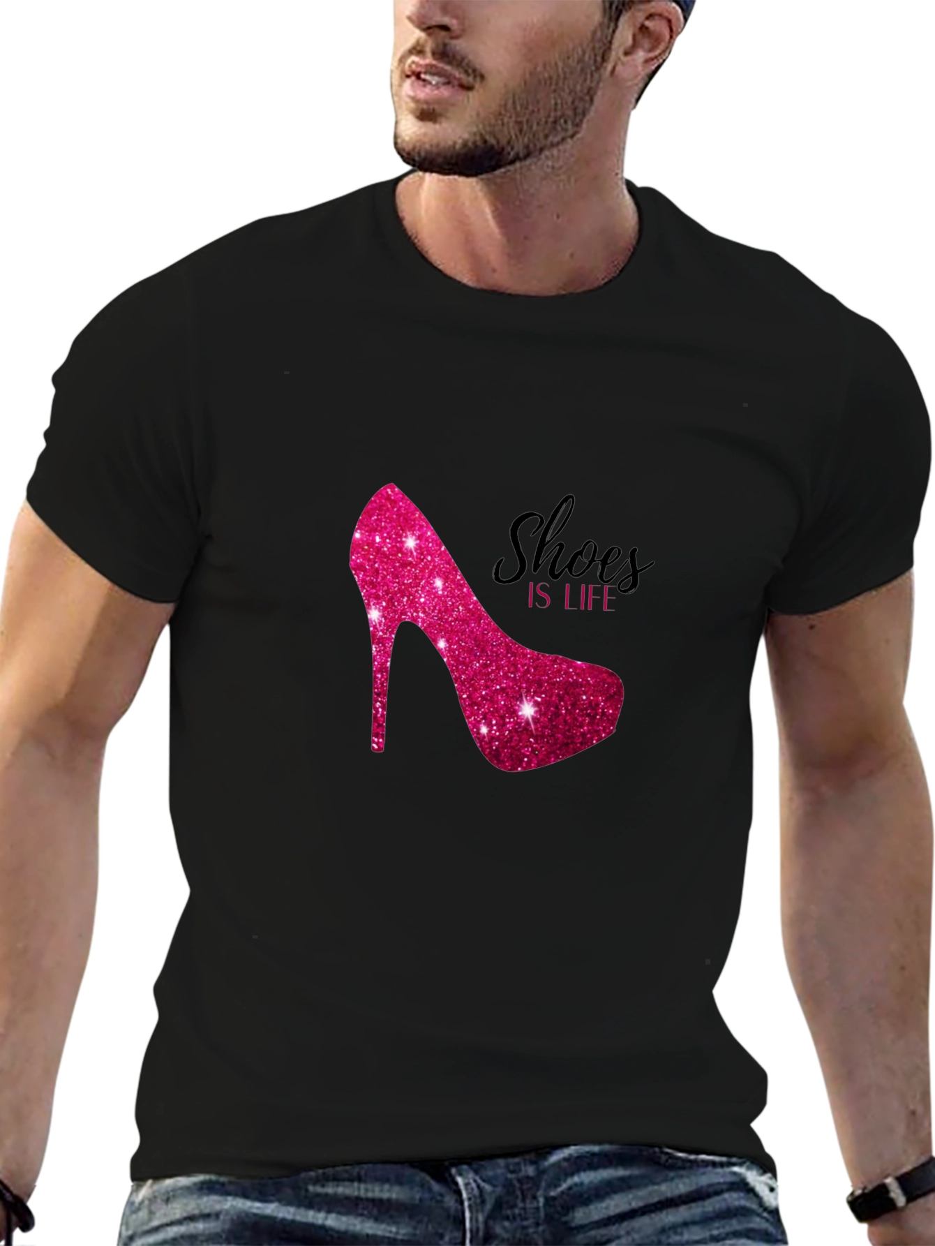 Shoes is Life Graphic Tee - Fun Fashionable T-Shirt
