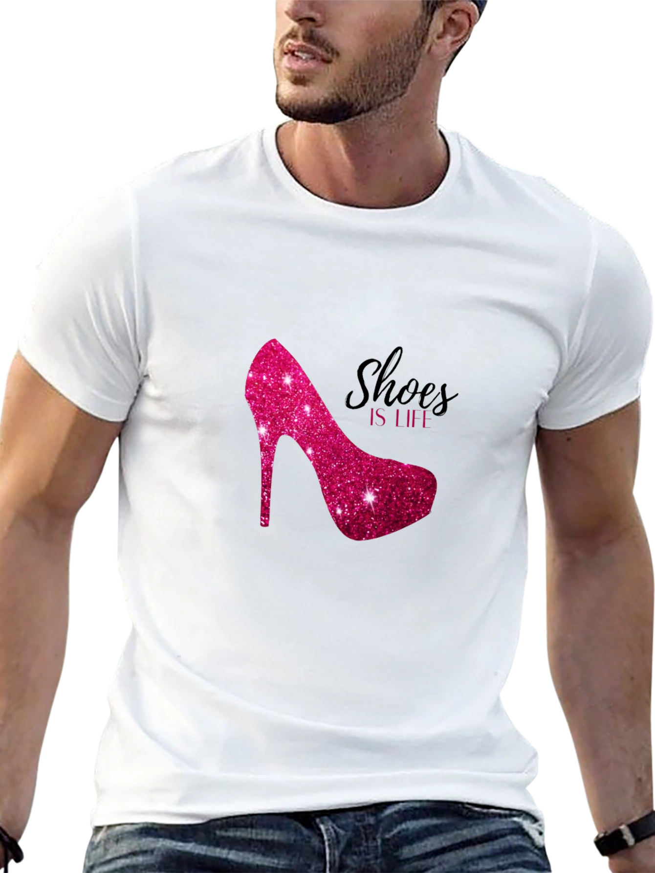Shoes is Life Graphic Tee - Fun Fashionable T-Shirt