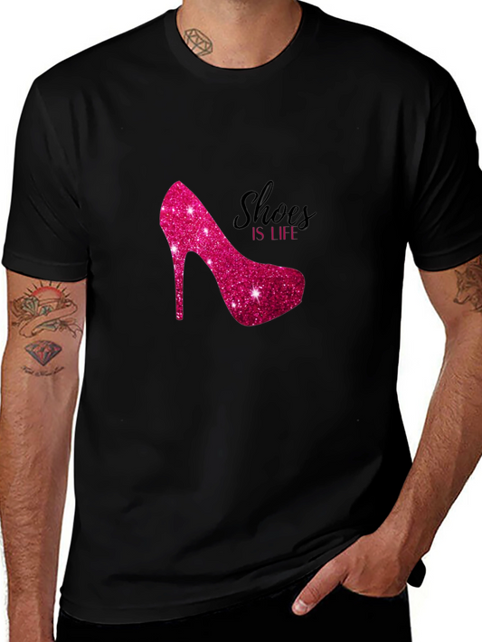 Shoes is Life Graphic Tee - Fun Fashionable T-Shirt