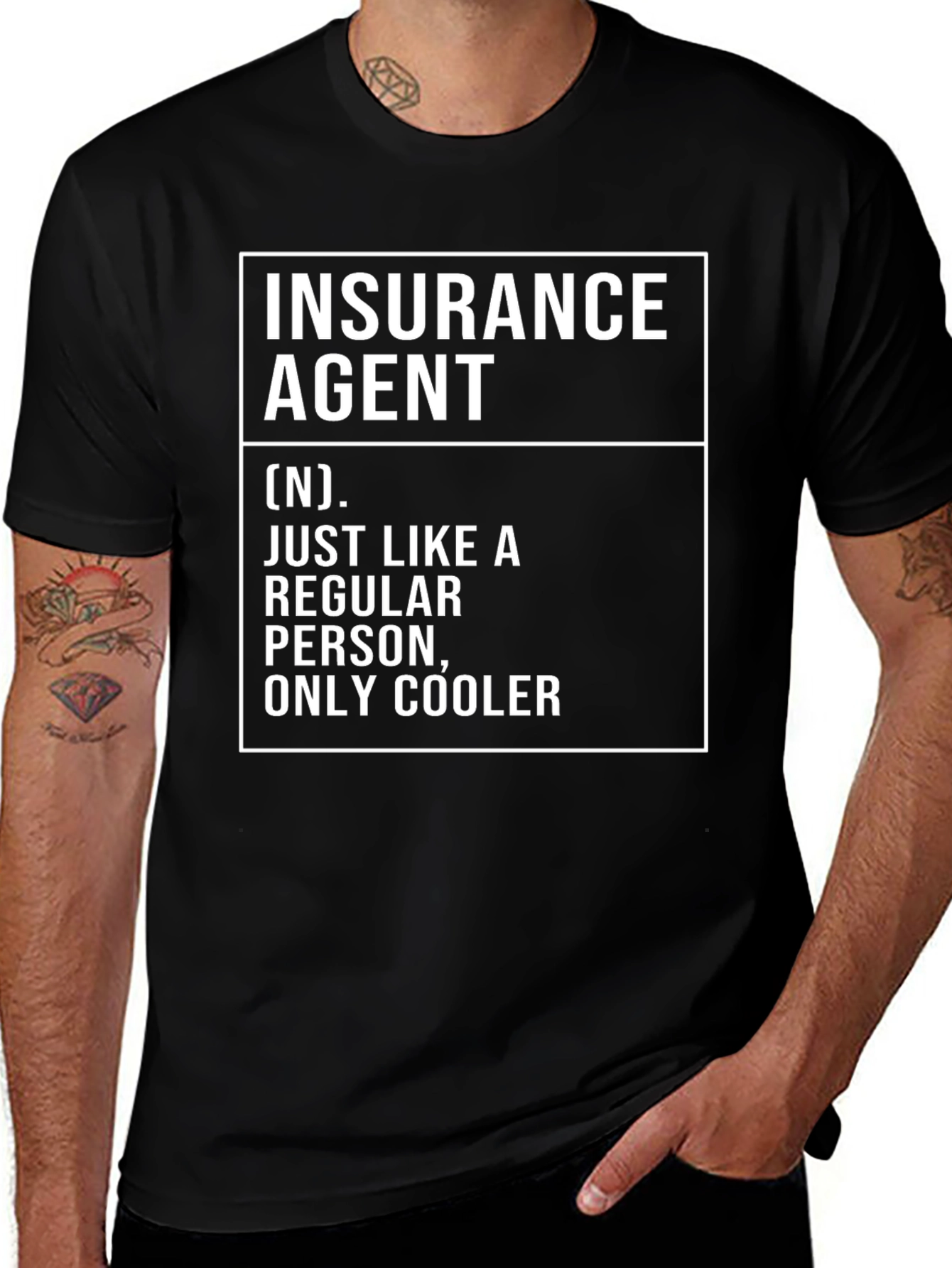 Insurance Agent Definition T-Shirt - Cool & Comfortable