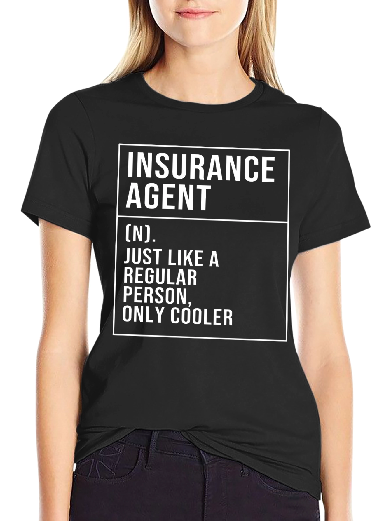 Insurance Agent Definition T-Shirt - Cool & Comfortable