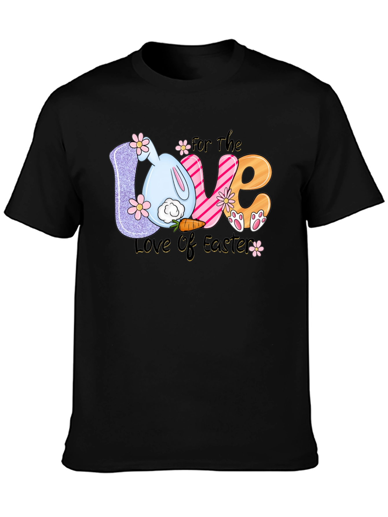 Love of Easter T-Shirt Bunny Design