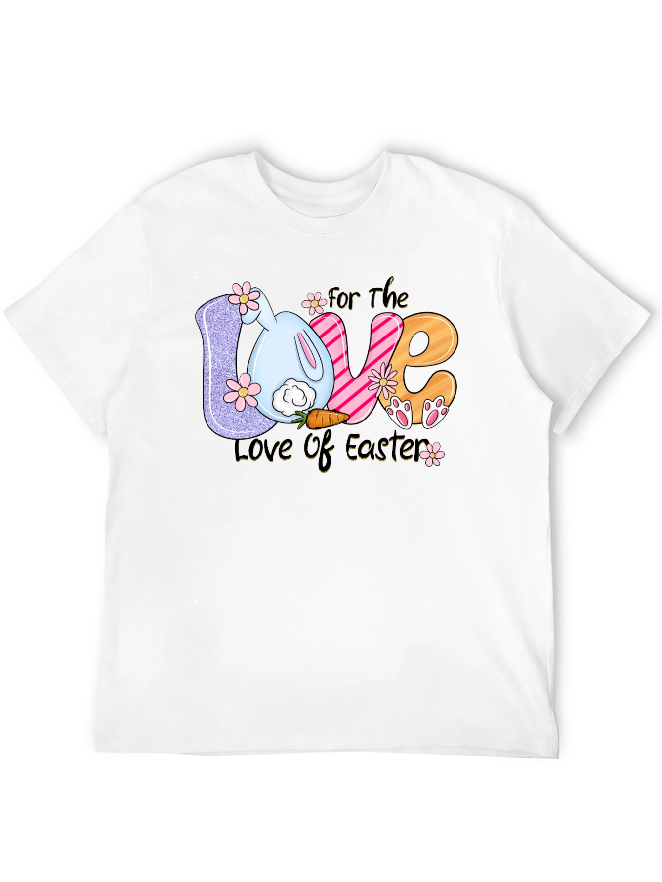 Love of Easter T-Shirt Bunny Design