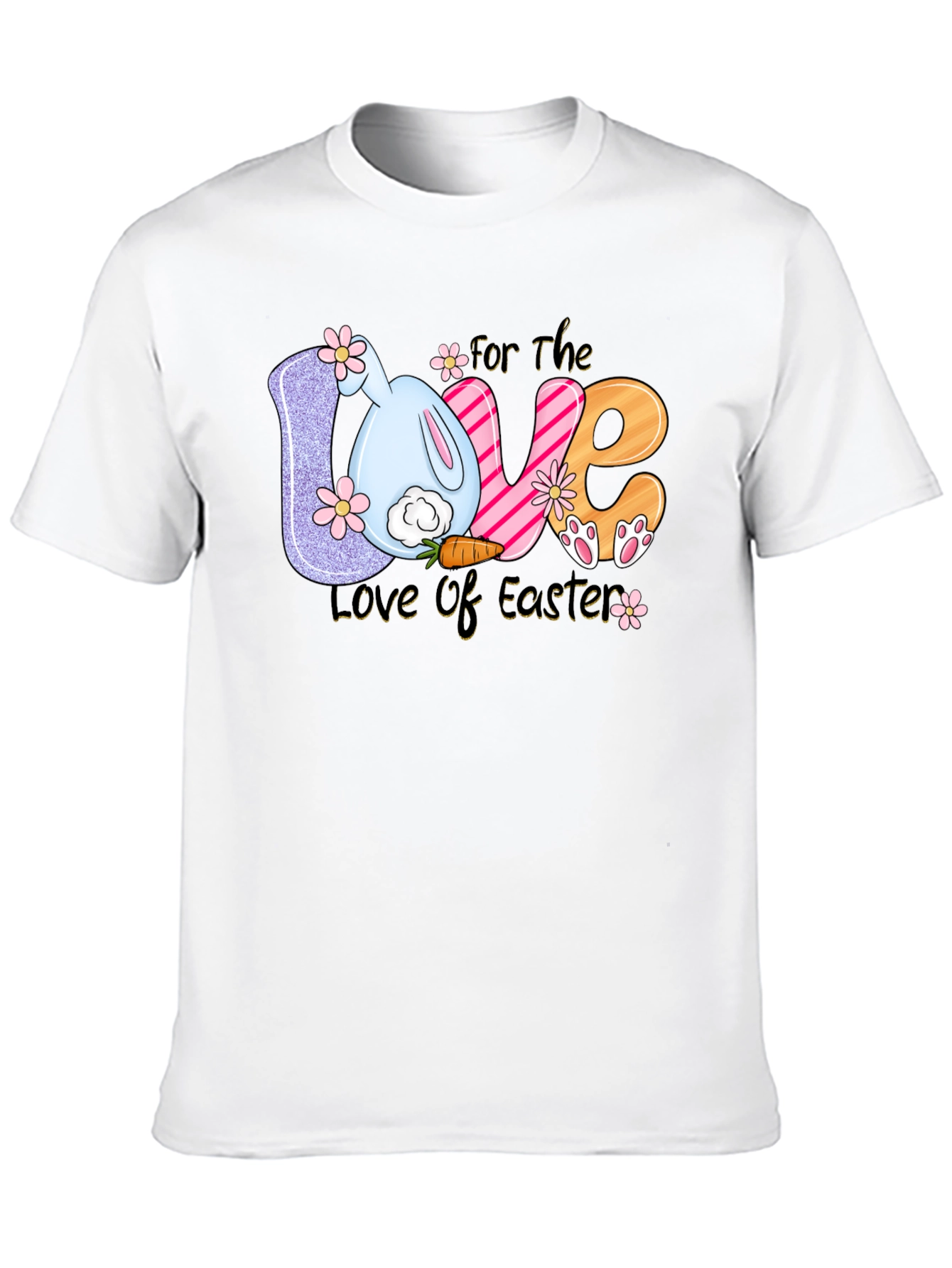 Love of Easter T-Shirt Bunny Design