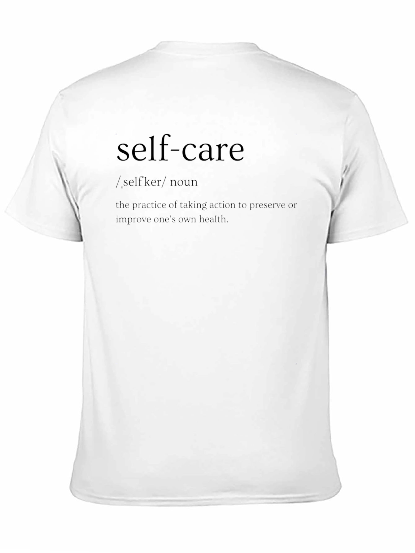 Self-Care Definition Graphic Tee - Unisex