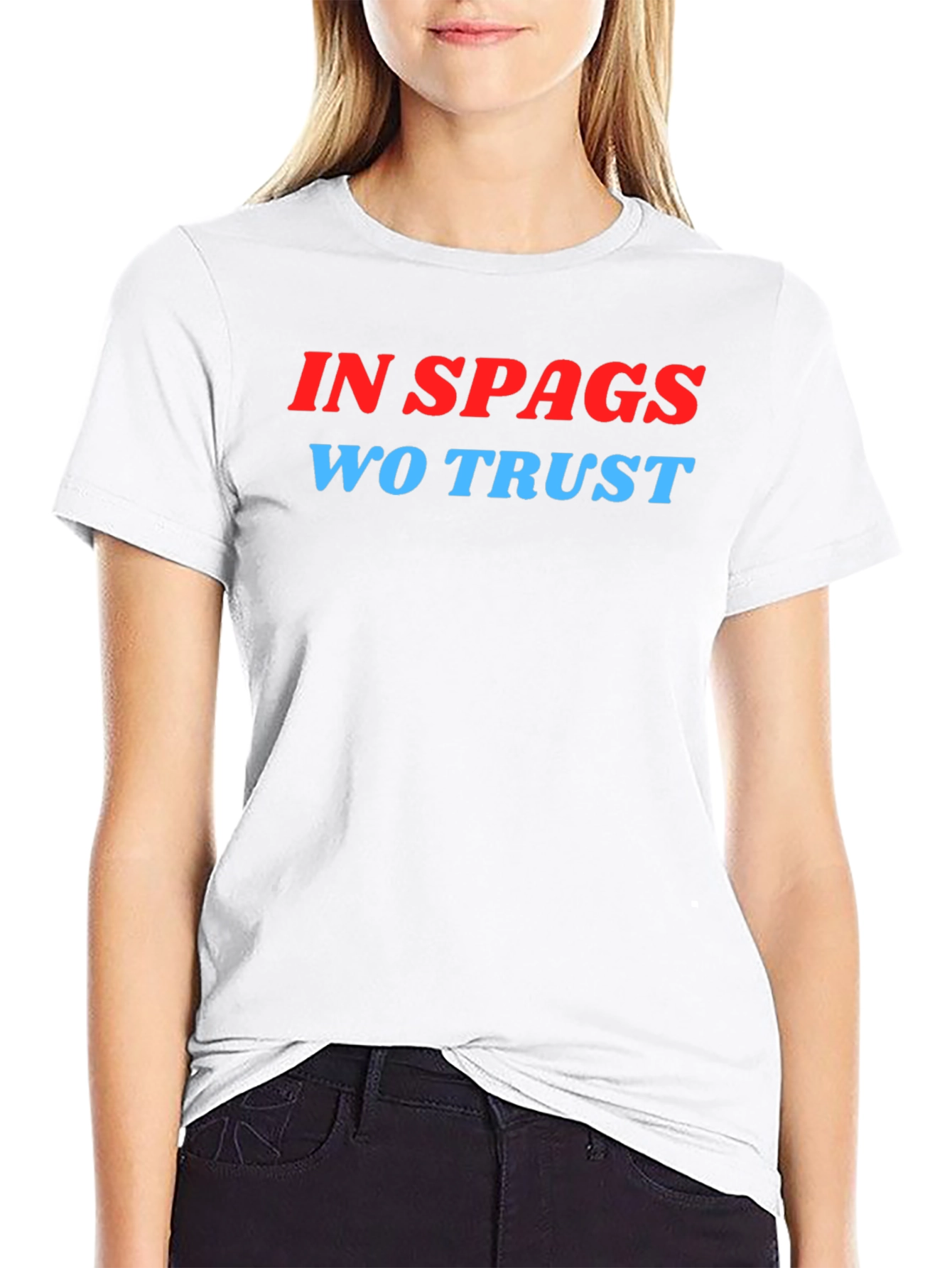 In Spags Wo Trust Graphic Tee