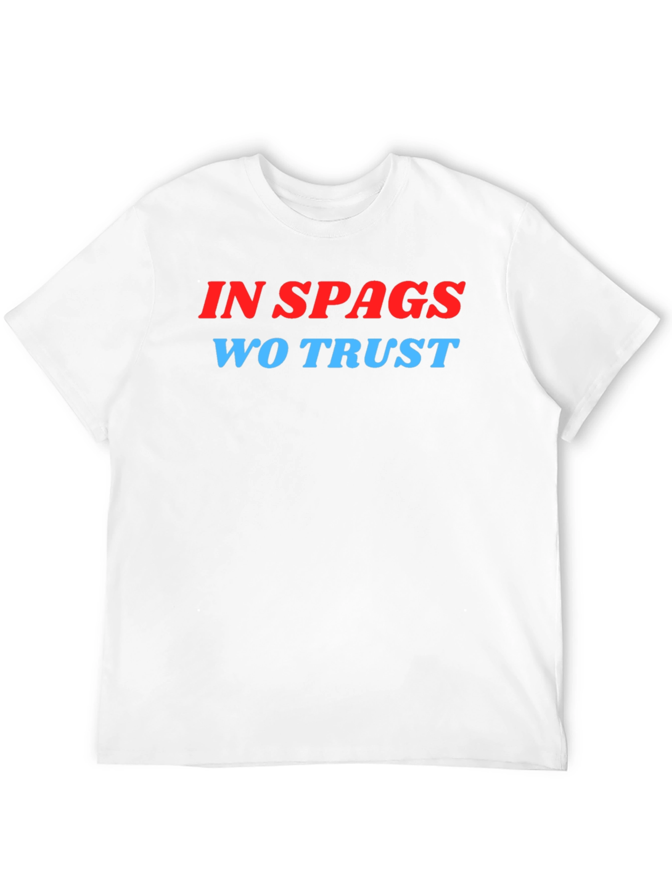 In Spags Wo Trust Graphic Tee