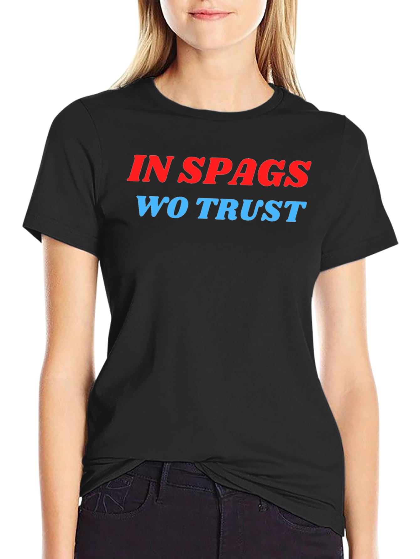 In Spags Wo Trust Graphic Tee