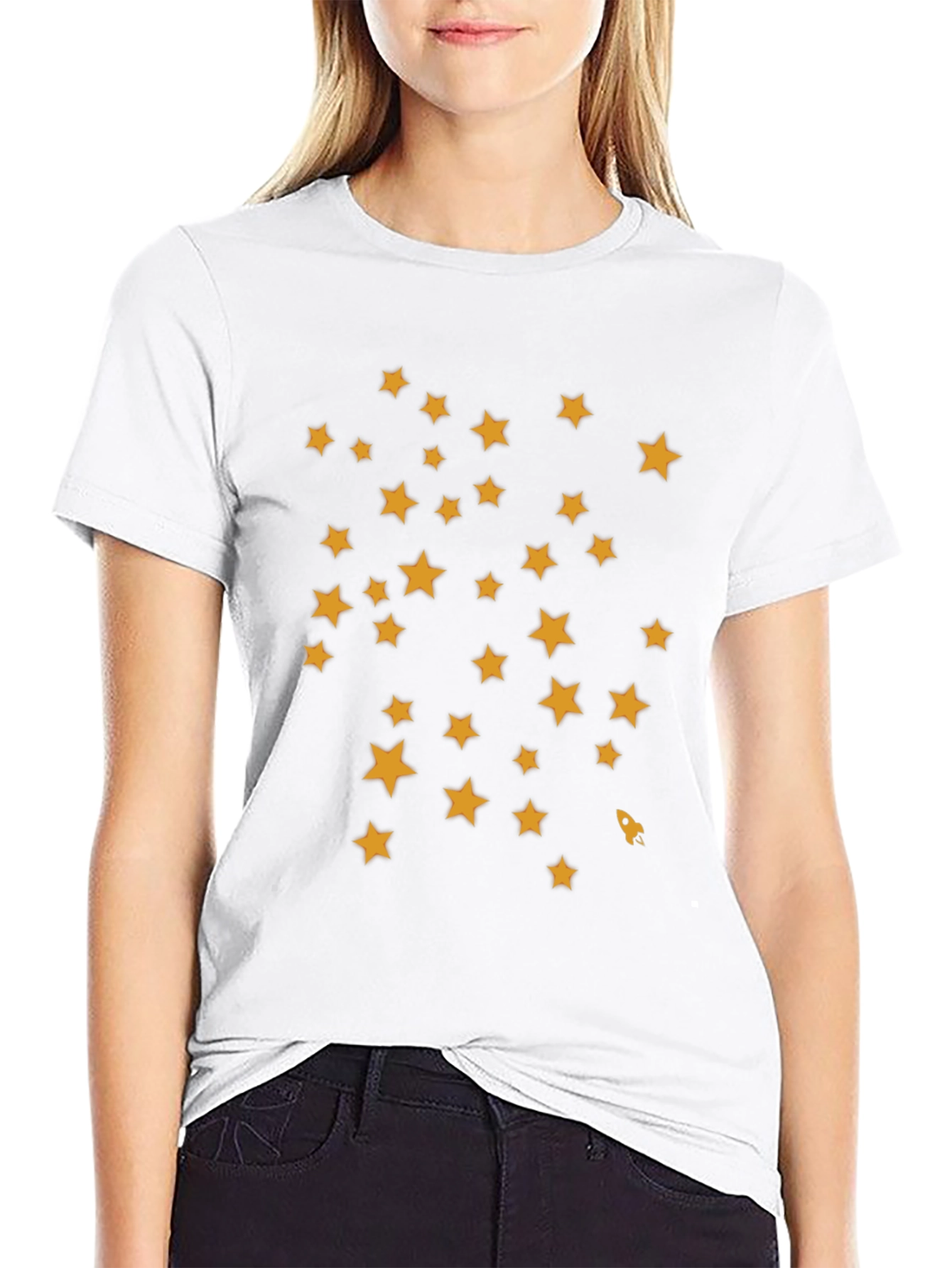 Starry Night Black Tee