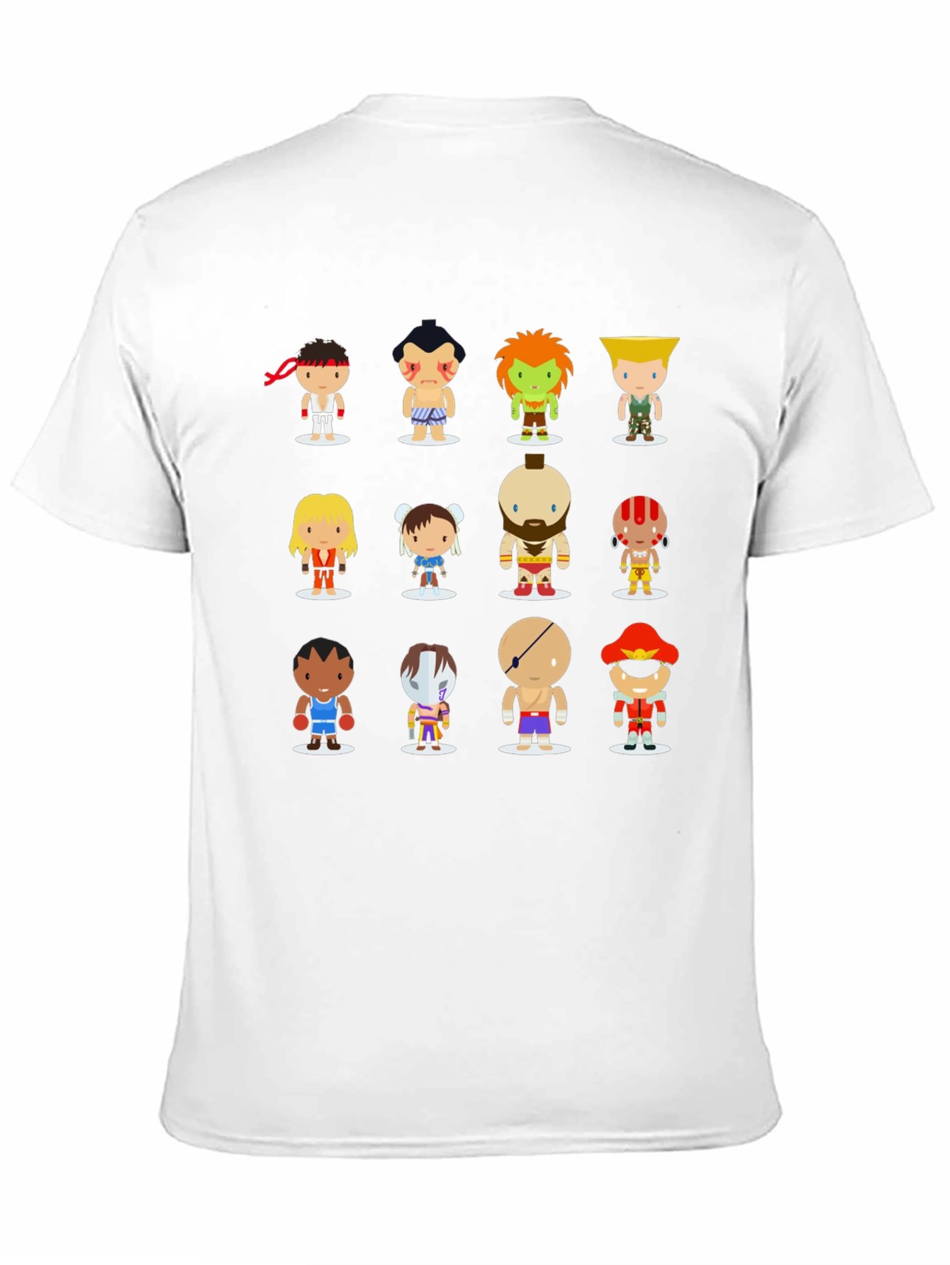 Street Fighter Character T-Shirt