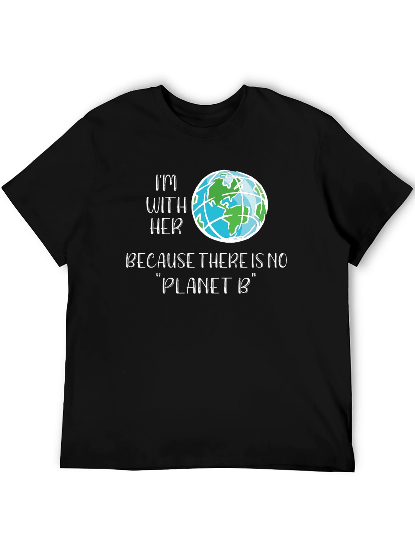 Im With Her Planet B Graphic Tee