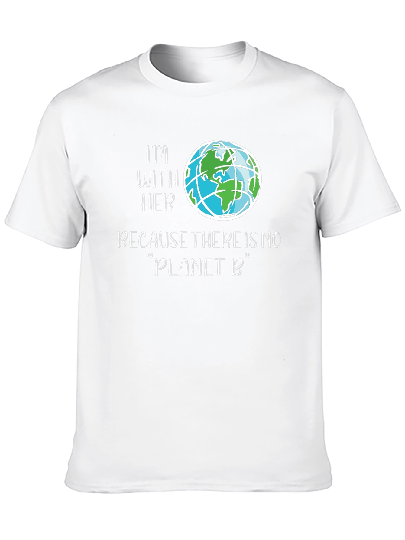 Im With Her Planet B Graphic Tee