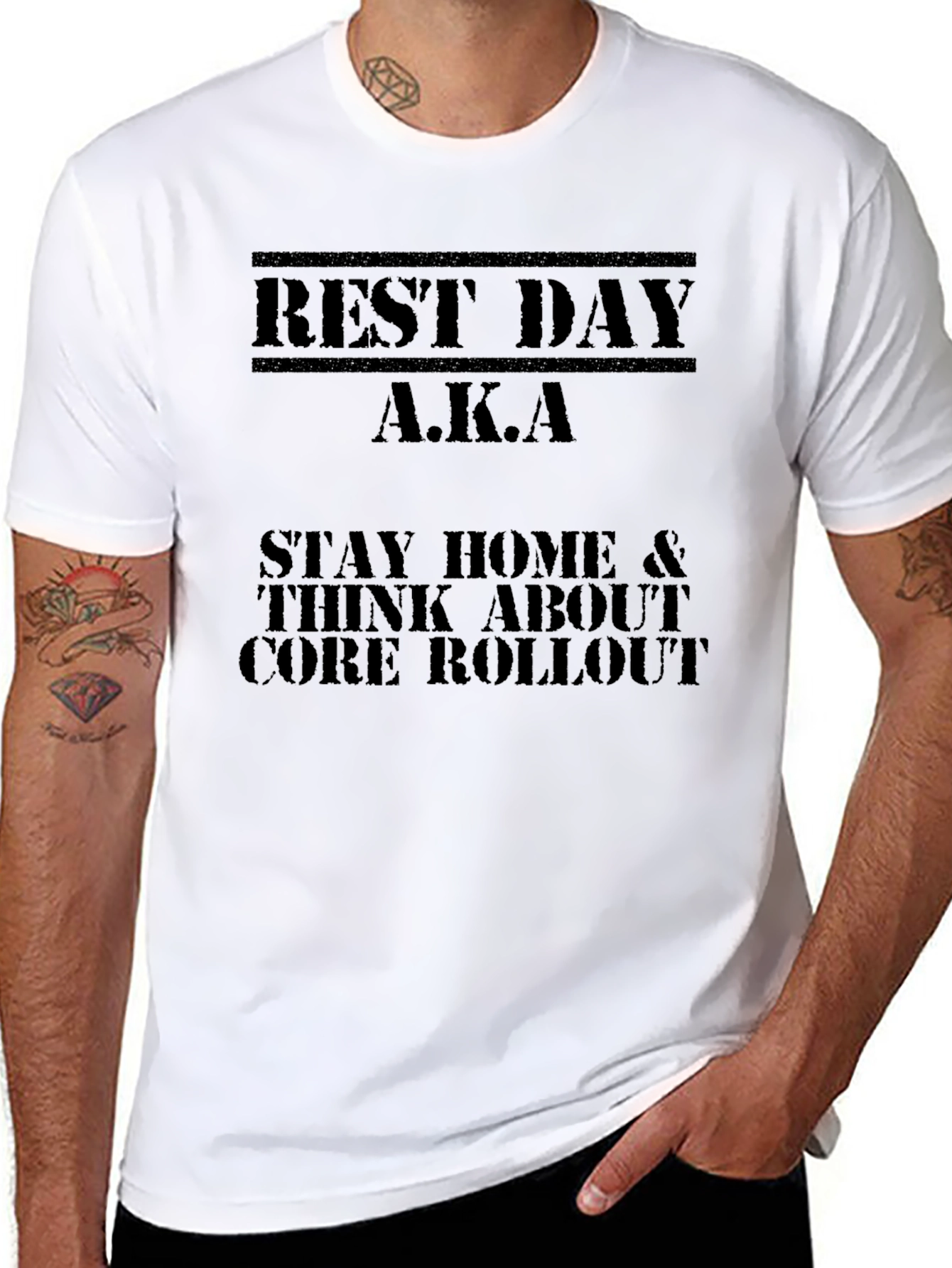 Rest Day Core Rollout Graphic Tee