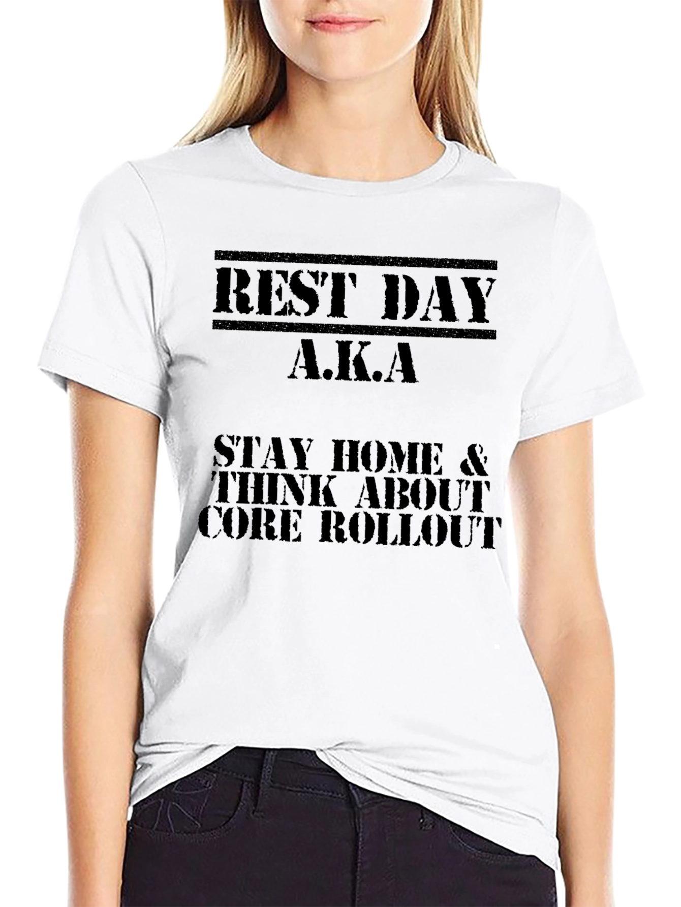 Rest Day Core Rollout Graphic Tee