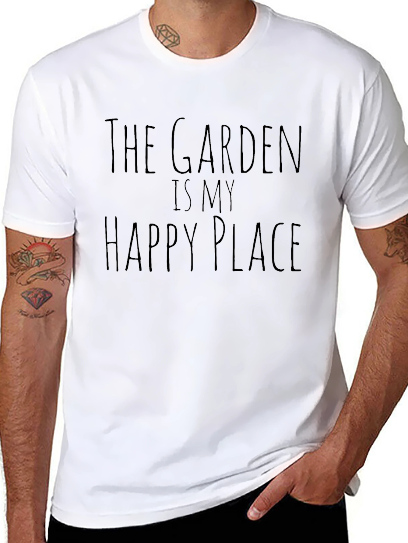 The Garden Is My Happy Place Graphic T-Shirt