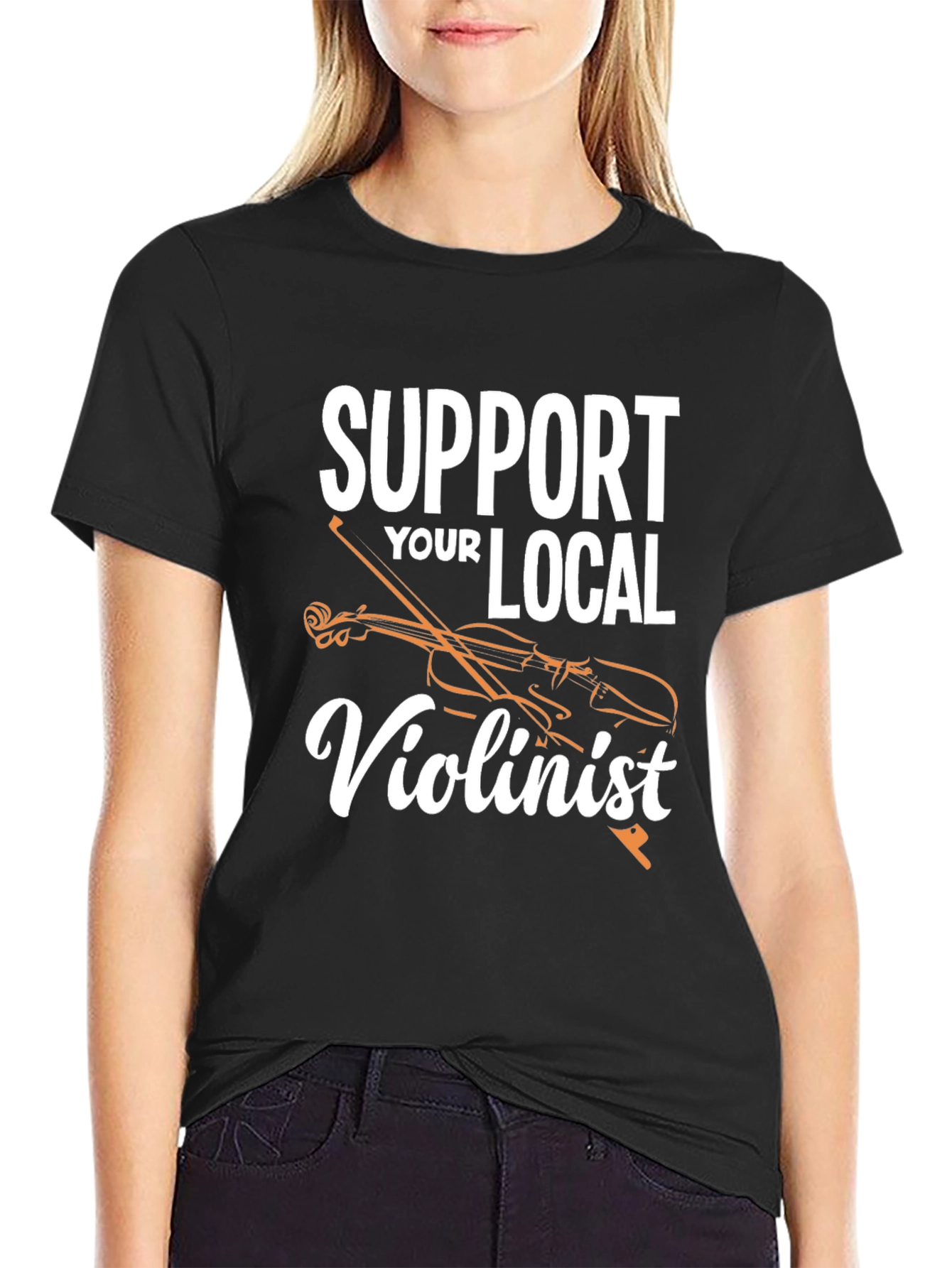 Support Your Local Violinist T-Shirt