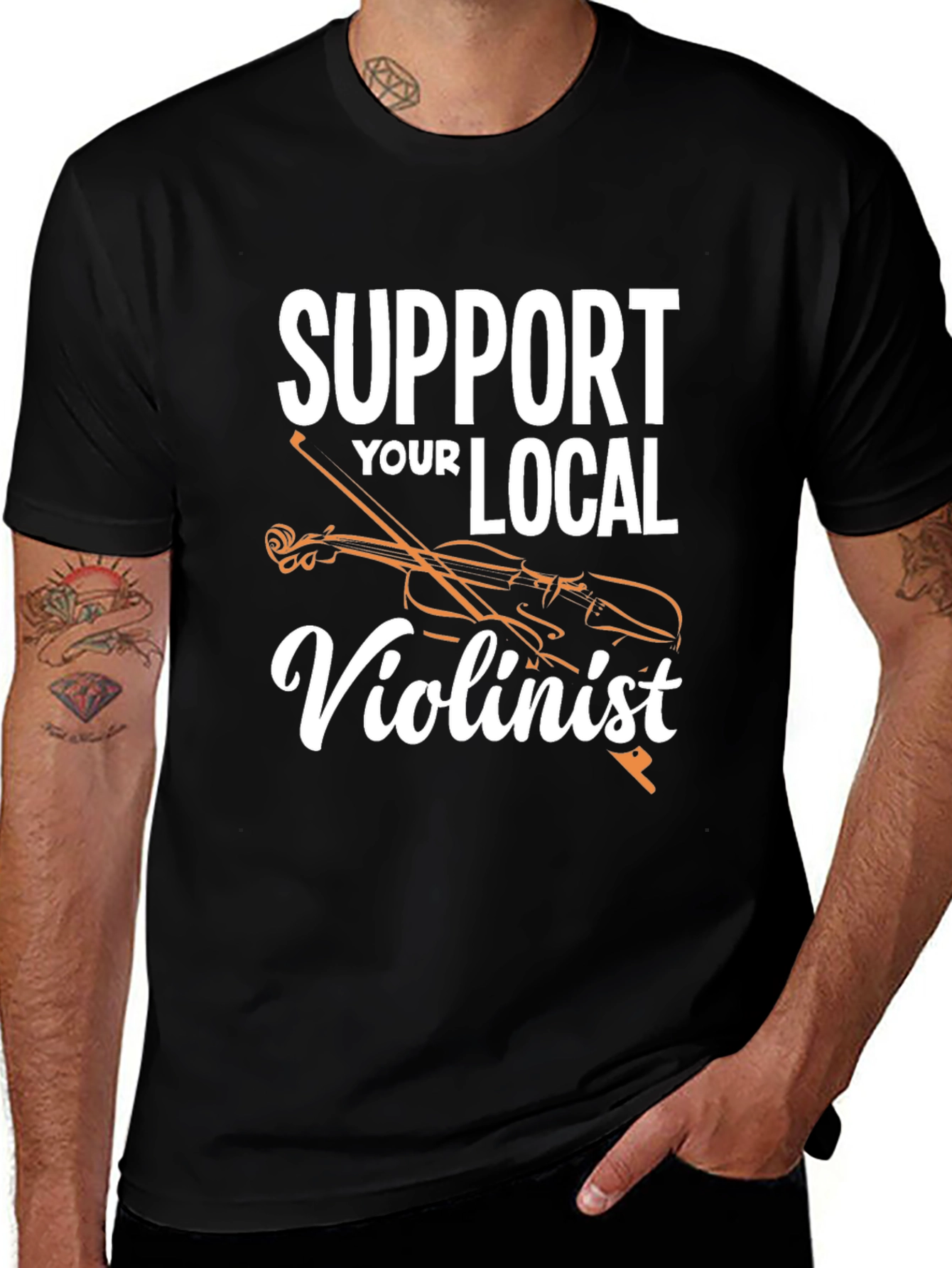 Support Your Local Violinist T-Shirt