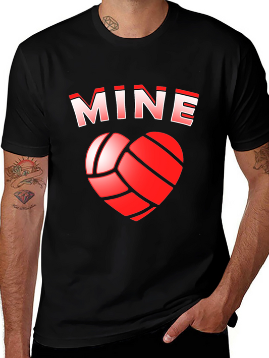 Volleyball Heart Valentines Day T-Shirt