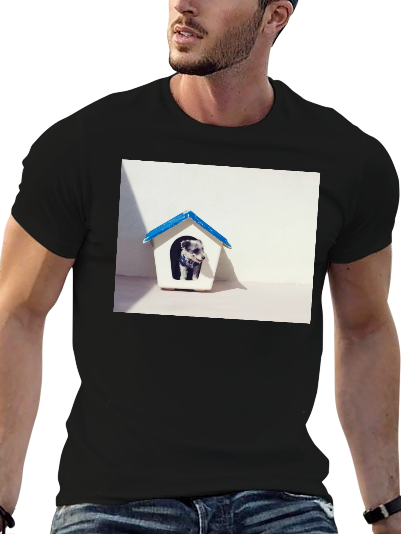 Dog House Graphic Tee - Mens Casual Style