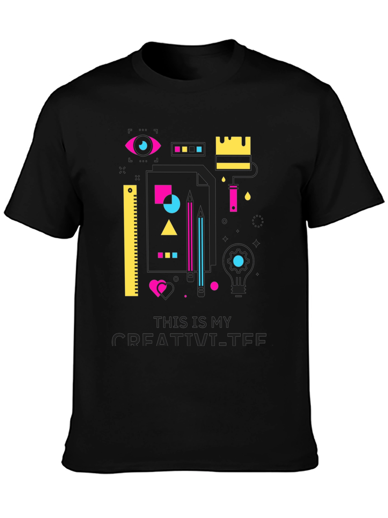 Creative Graphic Tee - Designers Dream Shirt