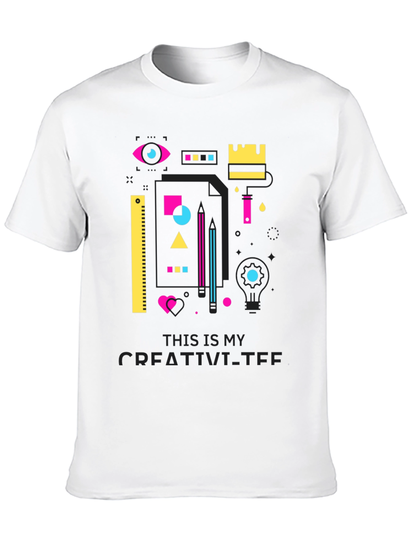 Creative Graphic Tee - Designers Dream Shirt