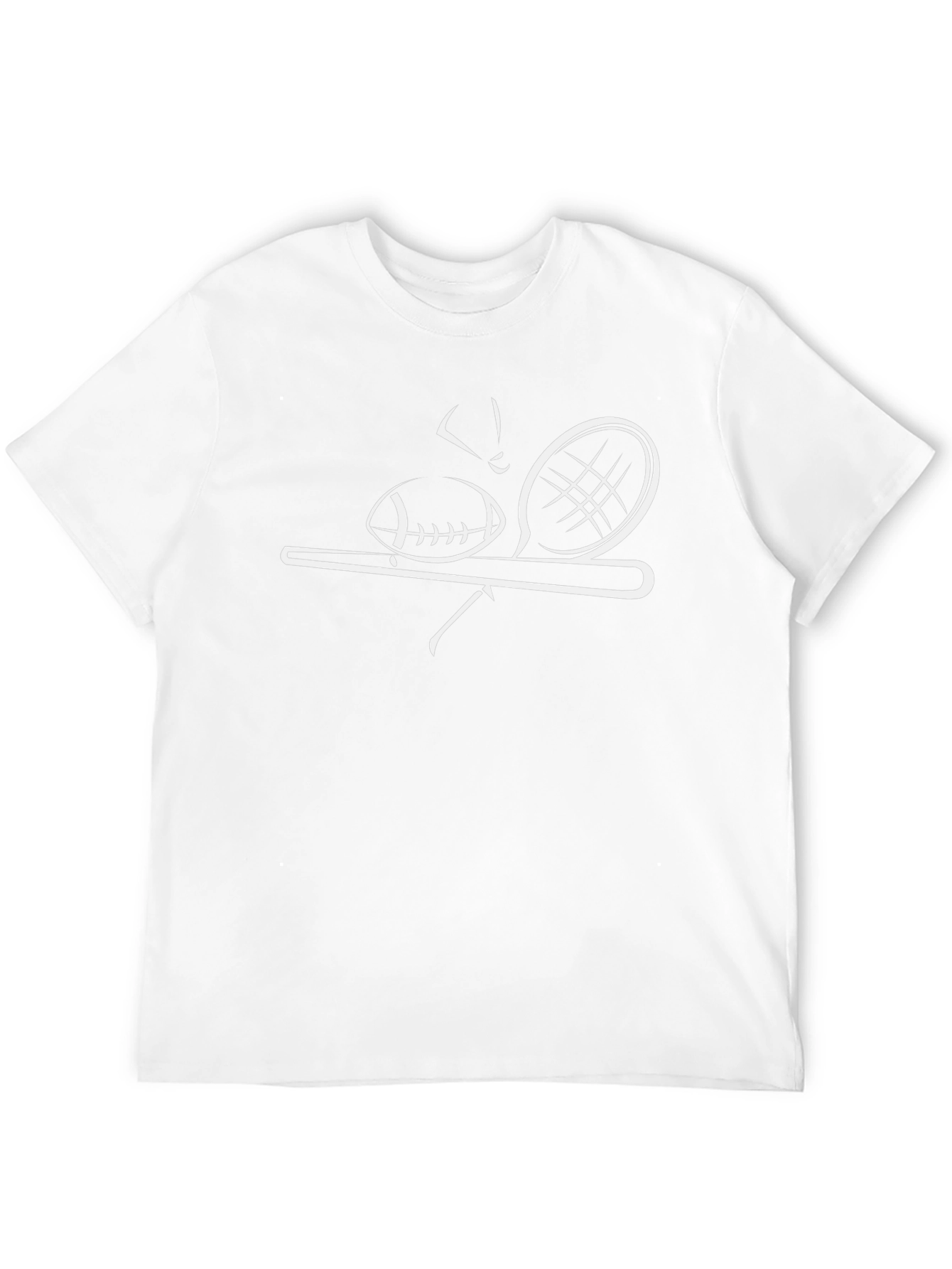 Sports Icon Black T-Shirt
