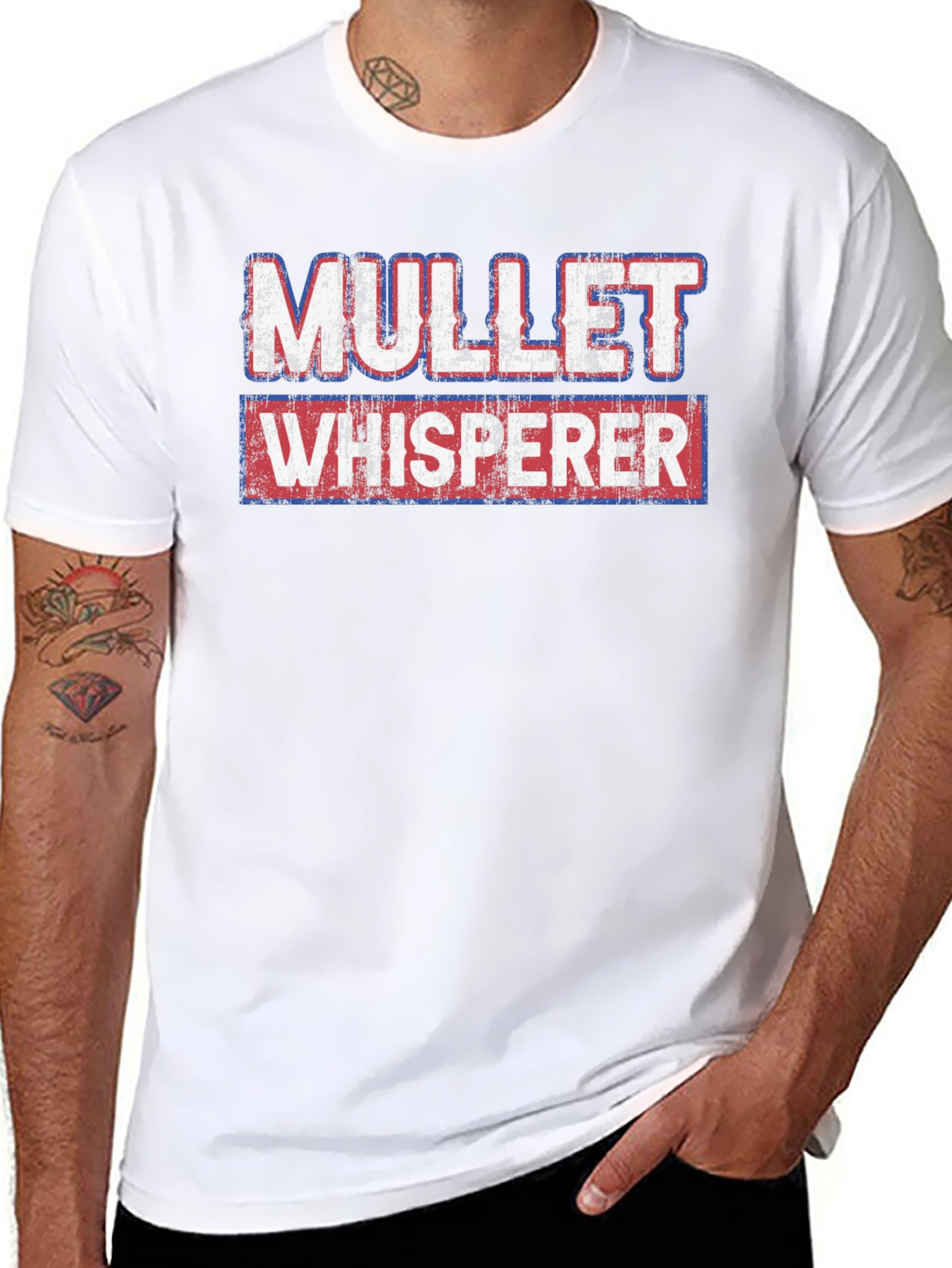 Mullet Whisperer Graphic Tee - Funny Haircut Shirt