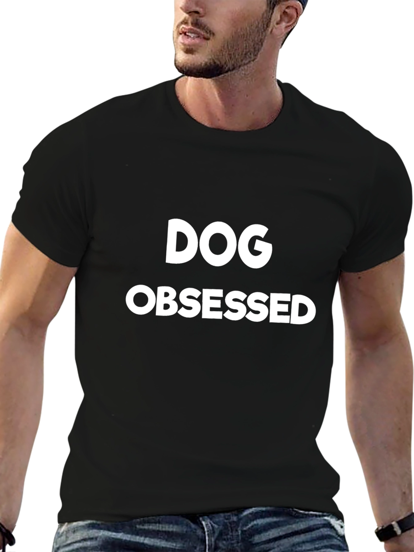 Dog Obsessed Graphic T-Shirt