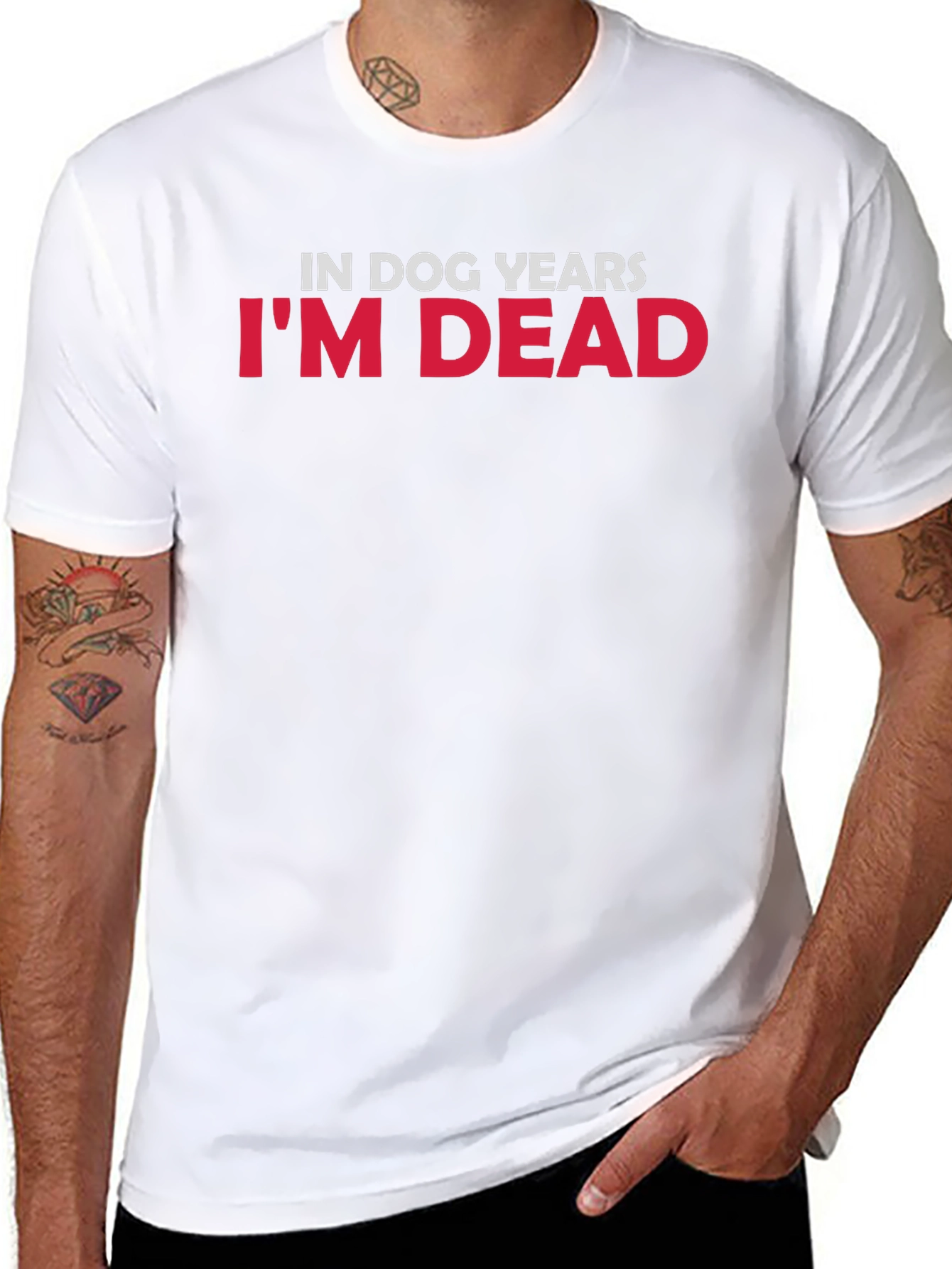 In Dog Years Im Dead Graphic Tee