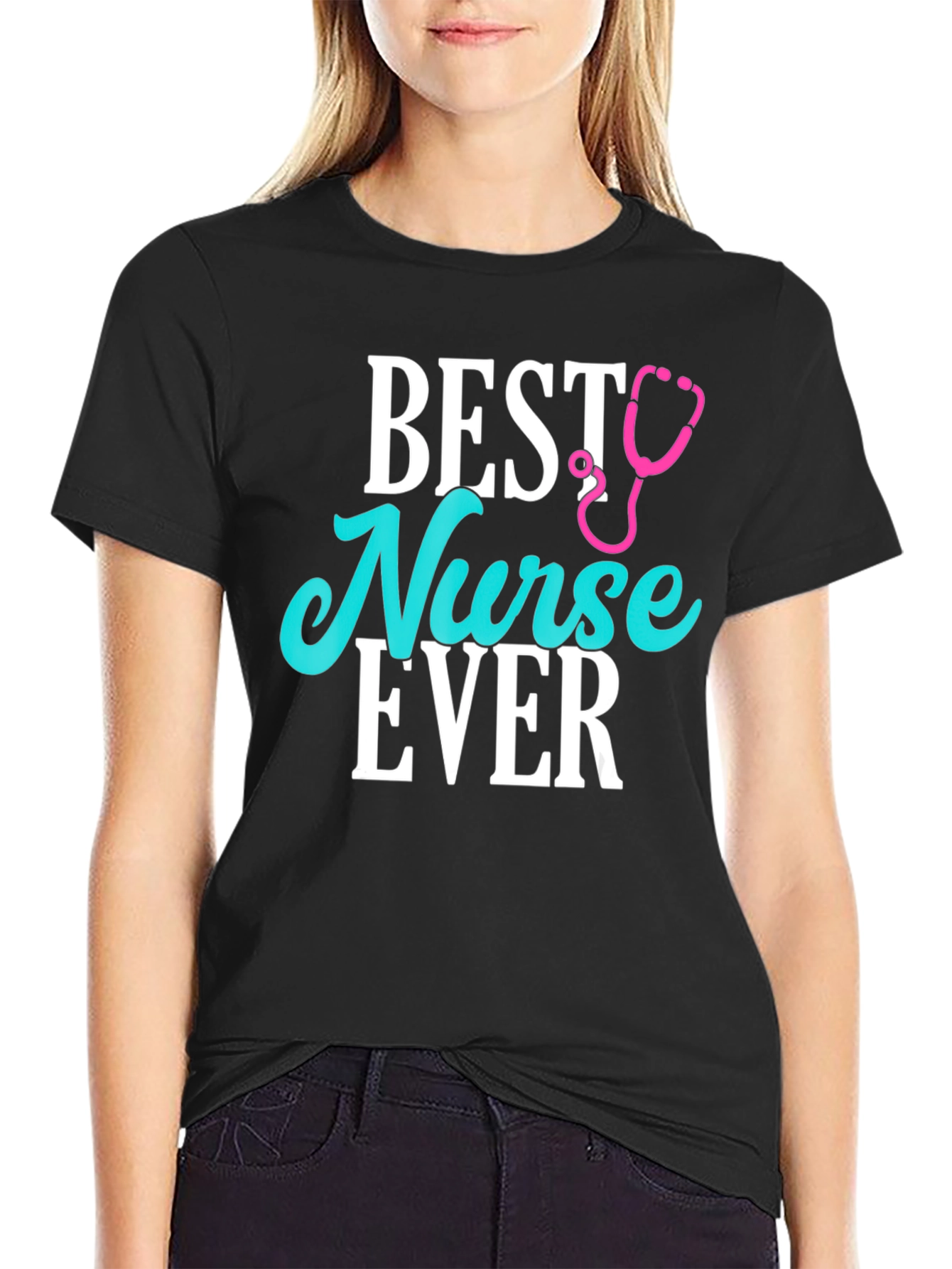 Best Nurse Ever T-Shirt | Soft Cotton Blend