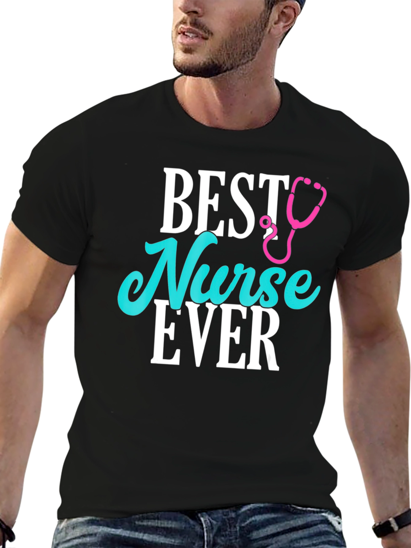 Best Nurse Ever T-Shirt | Soft Cotton Blend