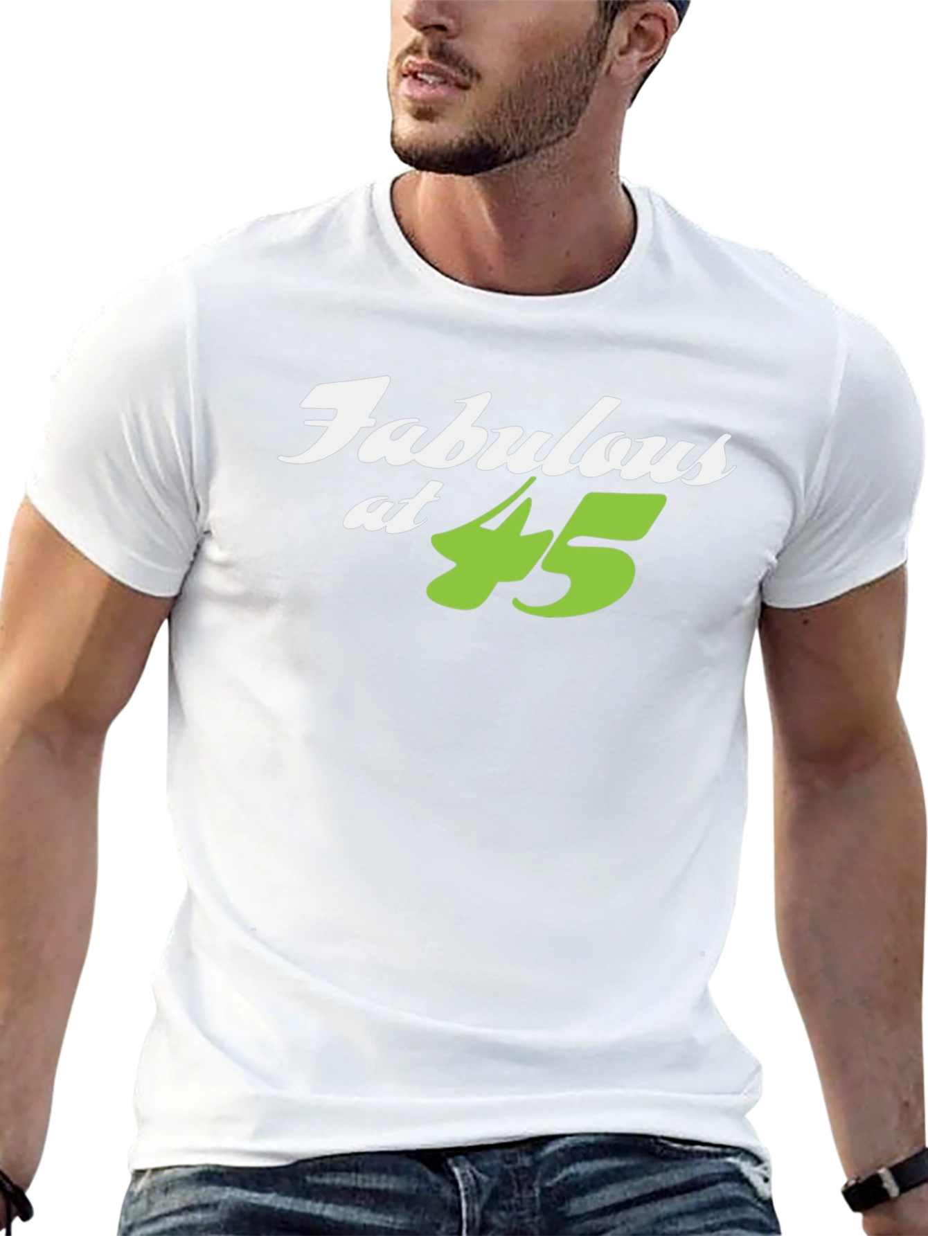 Fabulous at 45 Black T-Shirt