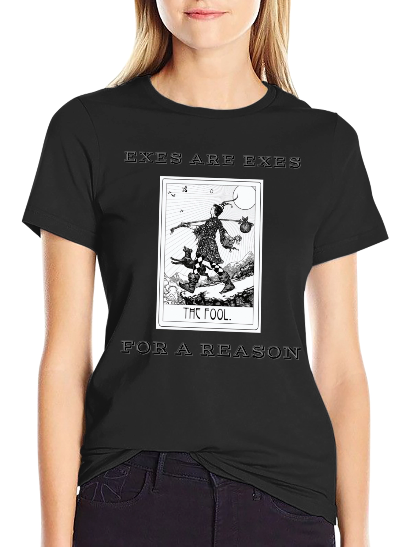 Exes Are Exes Tarot Card T-Shirt