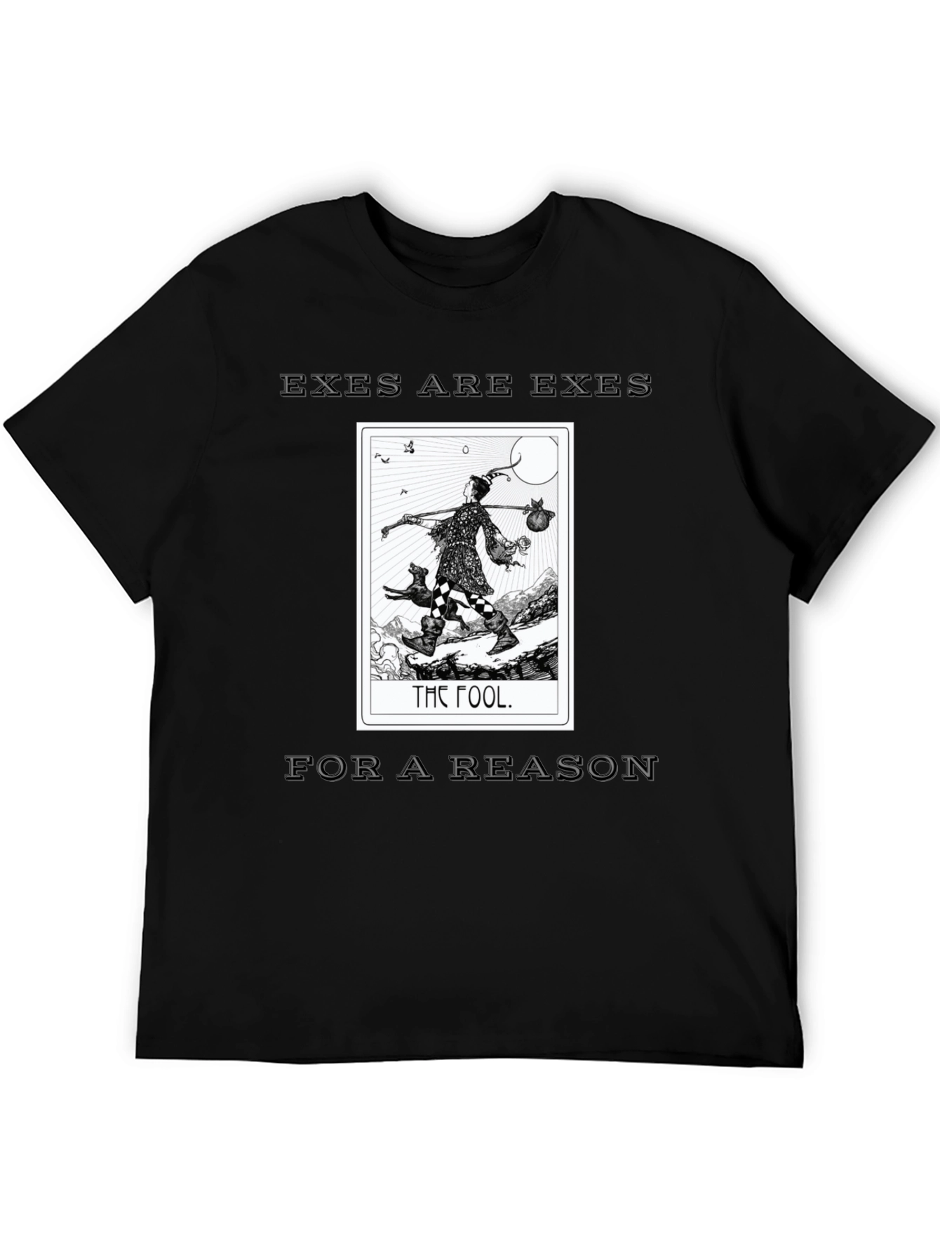 Exes Are Exes Tarot Card T-Shirt