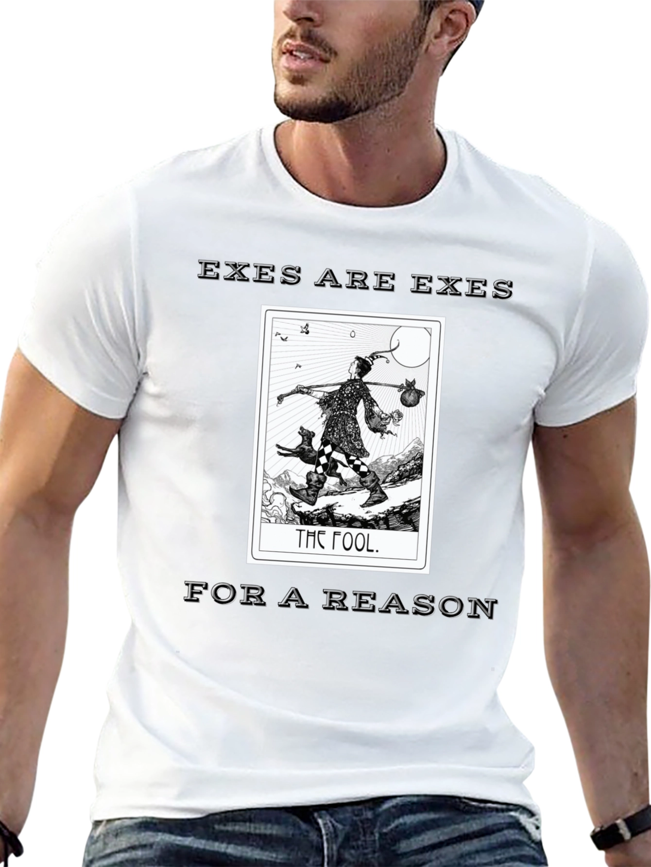 Exes Are Exes Tarot Card T-Shirt