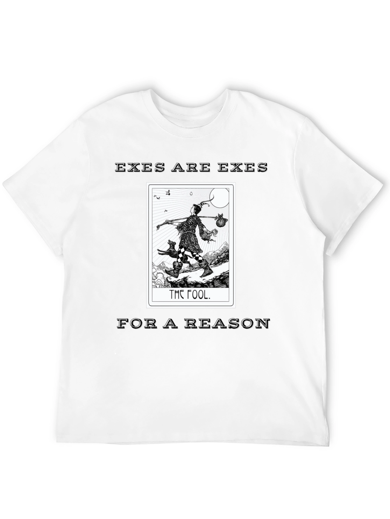 Exes Are Exes Tarot Card T-Shirt
