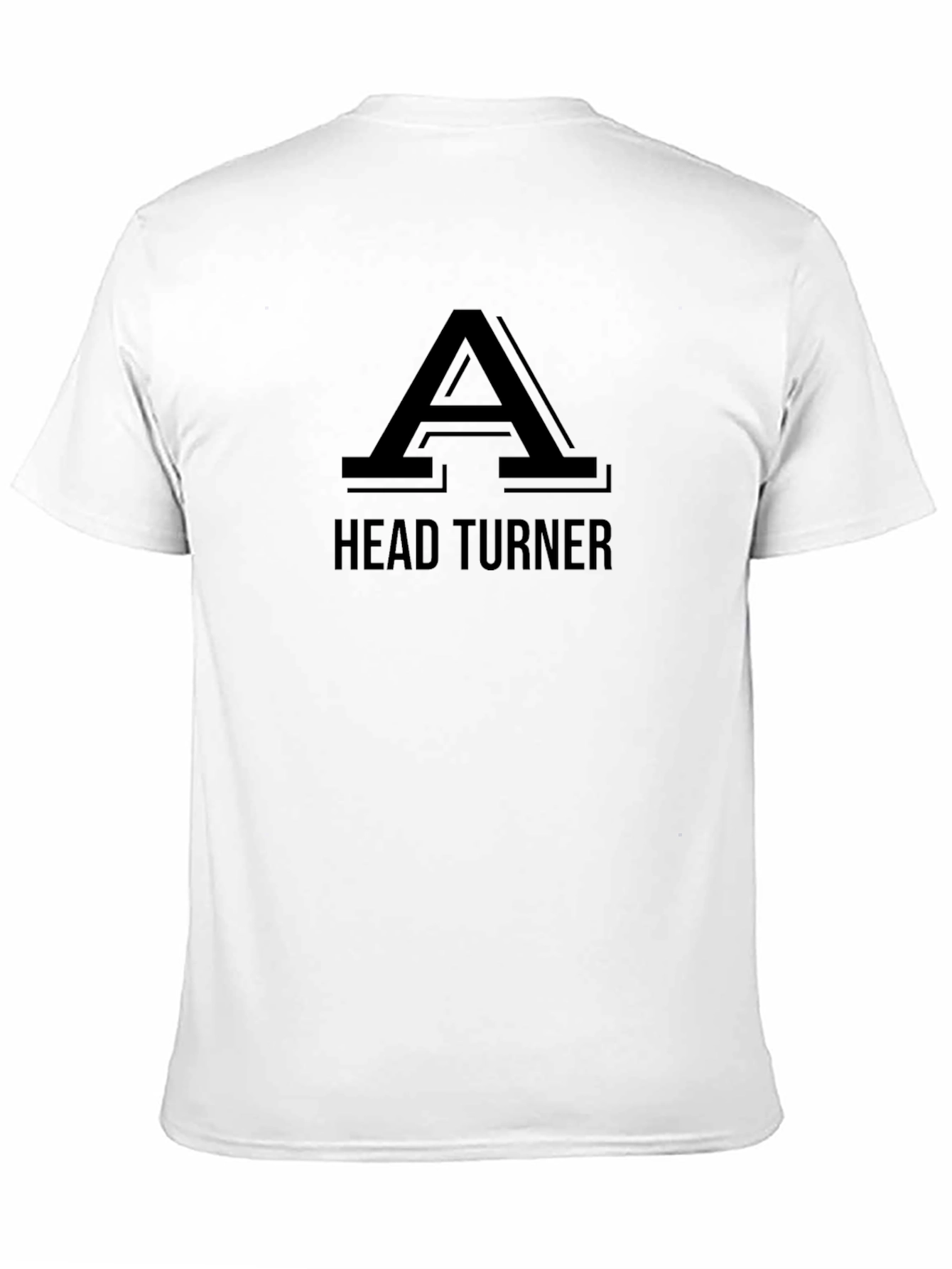 Head Turner Graphic T-Shirt - Bold Black Tee